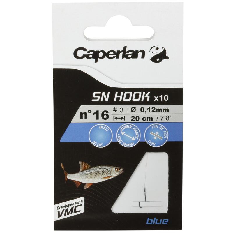 Anzuelos montados pesca SN HOOK blue