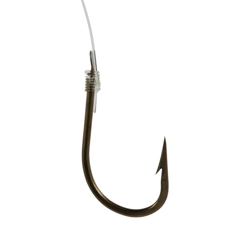 Háčky s návazcem na rybolov – Háček SN Hook s protihrotem bronzový
