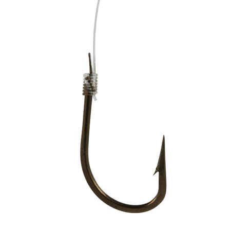 SN Hook Bronze Reverse Fishing Rigged Hooks