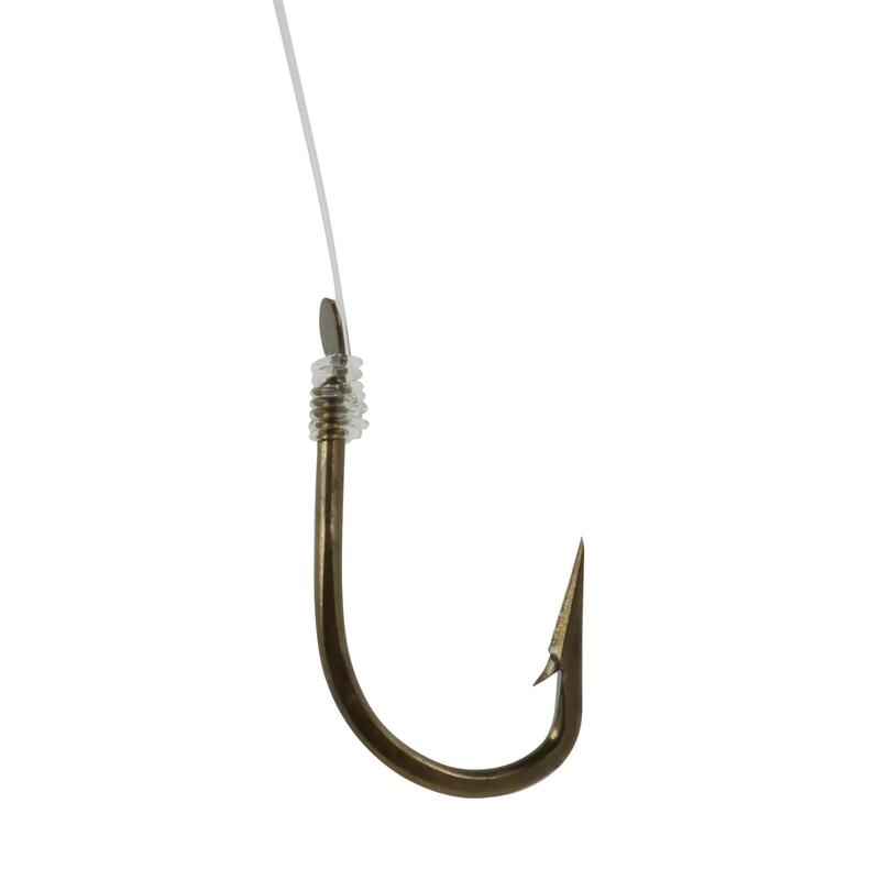 Háčky s návazcem na rybolov – Háček SN Hook s protihrotem bronzový