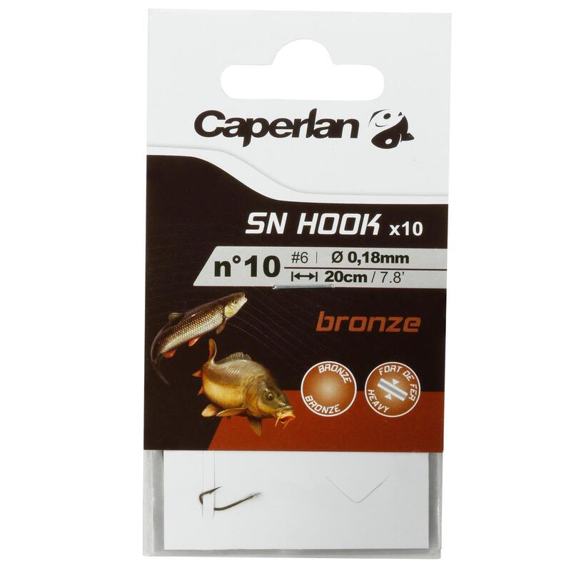 Előkötött horog, n°2 - n°22