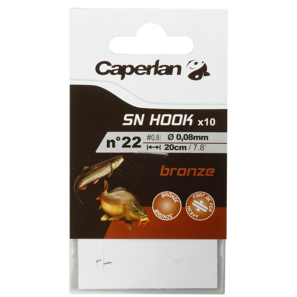 SN Hook Bronze Rigged Hooks