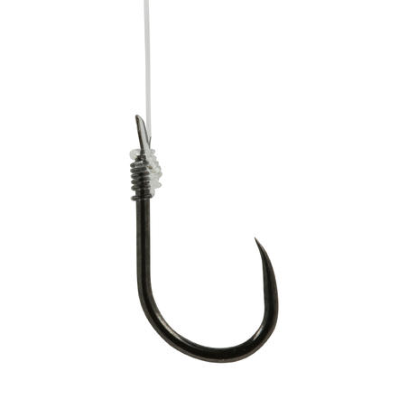 Крючок с поводком для ловли карпа Sn hook 