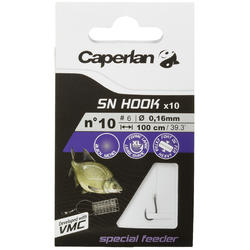 Hameçons montés pêche SN HOOK feeder