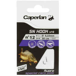 Fishing Rigged Hooks SN Hook Carp Pole 