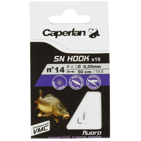 Fishing Rigged Hooks SN Hook Carp Pole 