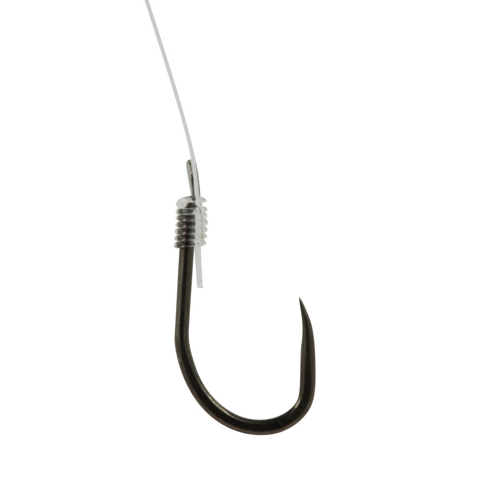 SN Hook Fluoro Carp Pole Rigged Fishing Hooks