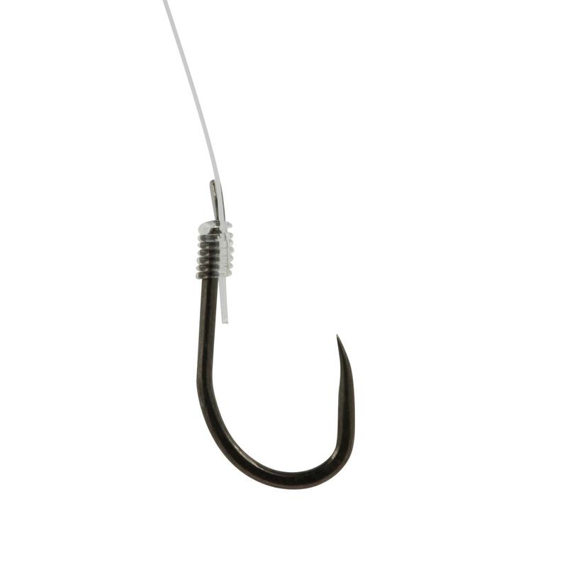 Gemonteerde vishaken SN Hook fluoro carp pole