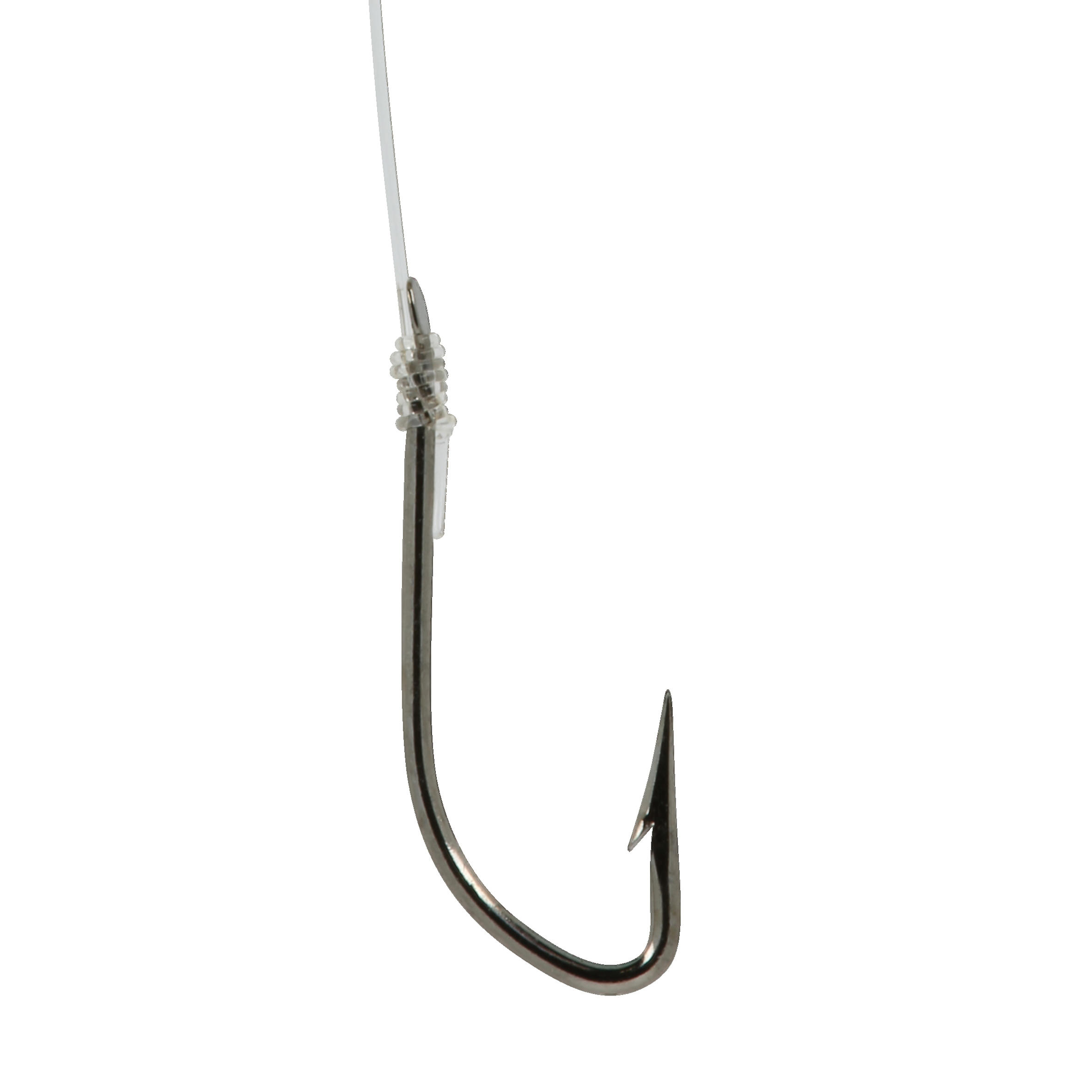 SN HOOK nickel rigged fishing hooks 16/26