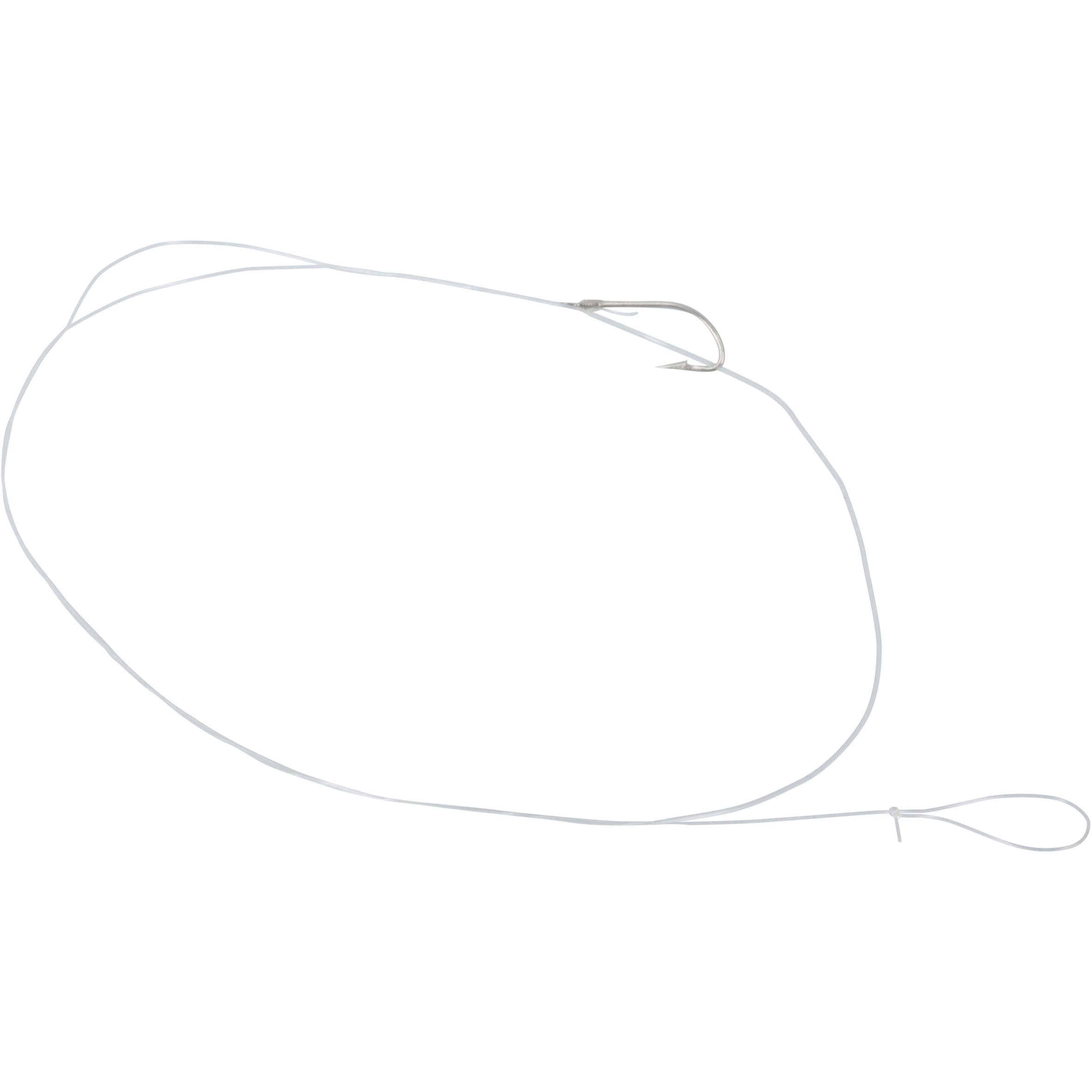 SN HOOK nickel rigged fishing hooks 23/26