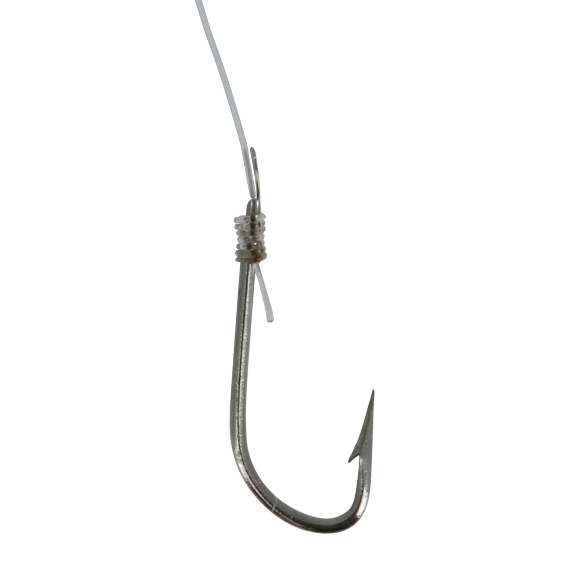 SN HOOK nickel rigged fishing hooks 25/26