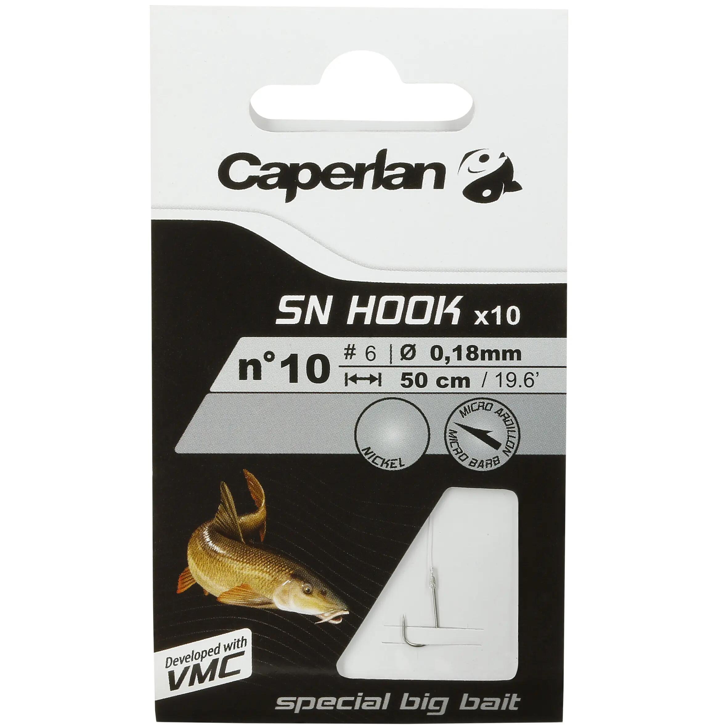 SN HOOK Big Bait Fishing Rigged Hooks 6/14