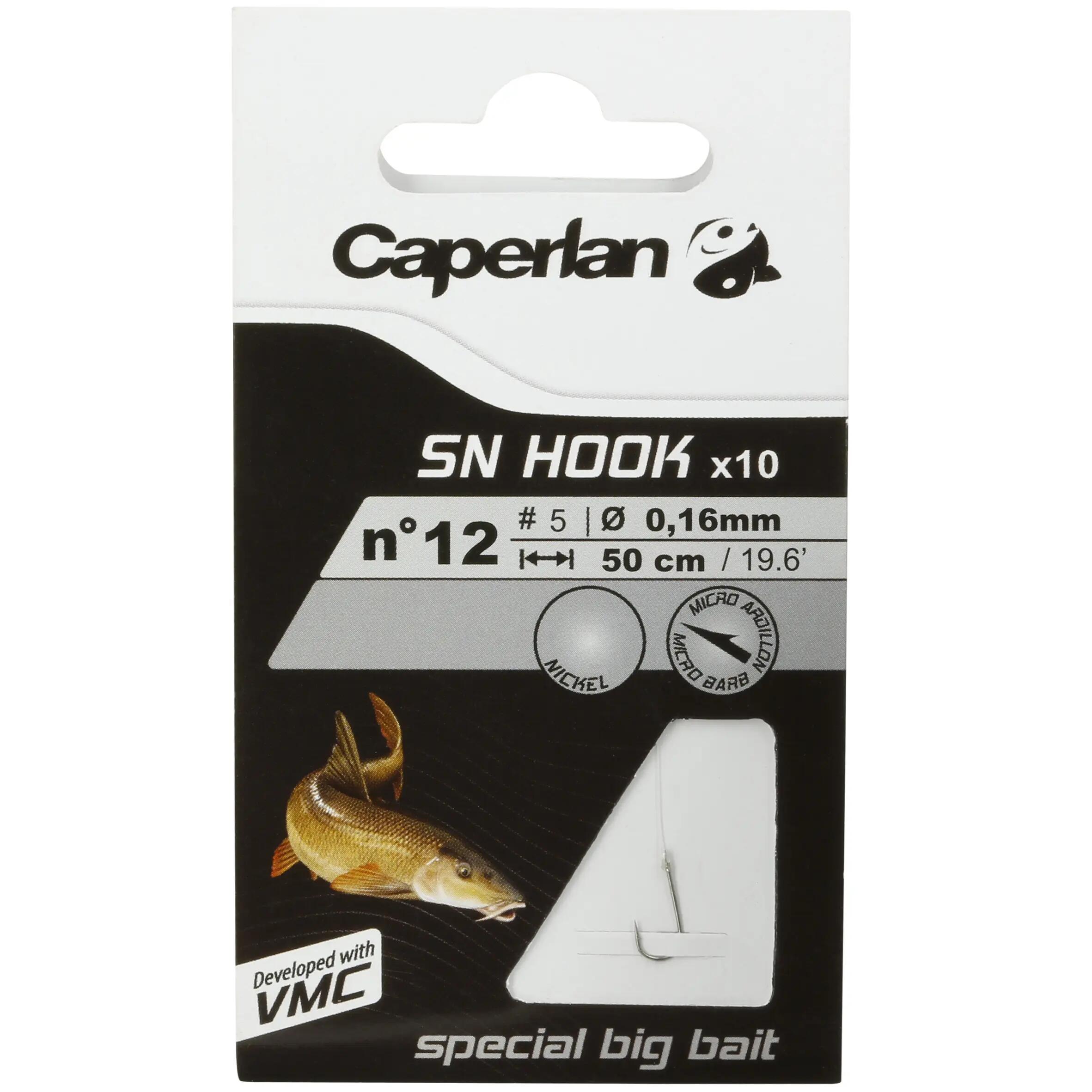 SN HOOK Big Bait Fishing Rigged Hooks 9/14