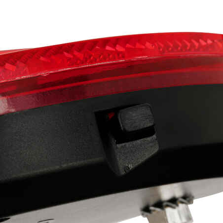 Battery-Powered Rear LED Bike Light - 80 mm