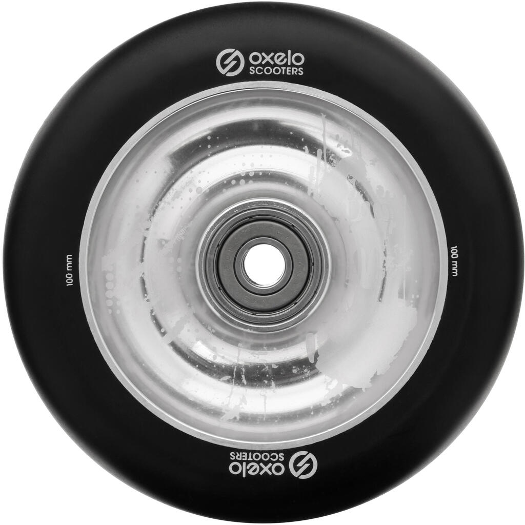 100 mm sportinio paspirtuko ratas, juoda
