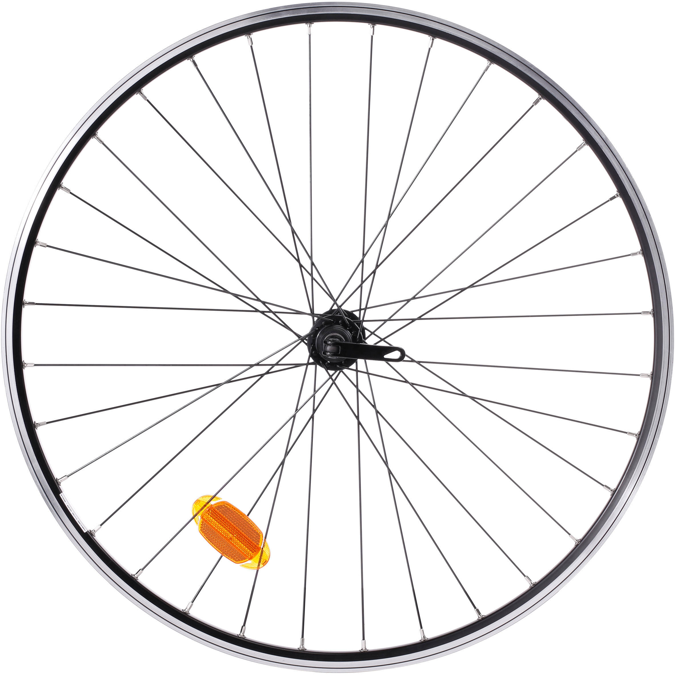 650 Road Bike Front Wheel - Black -  4