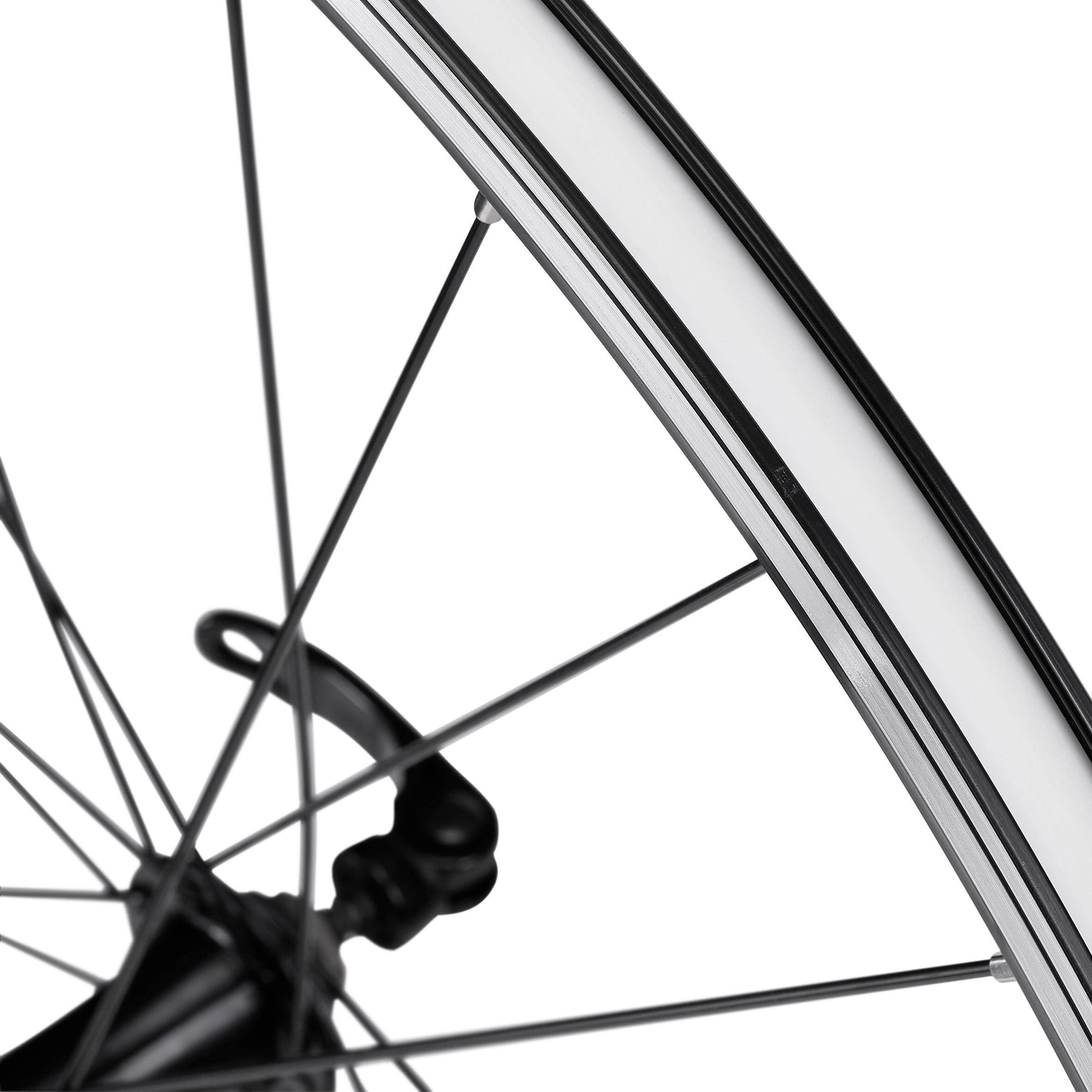650 Road Bike Front Wheel - Black -  3