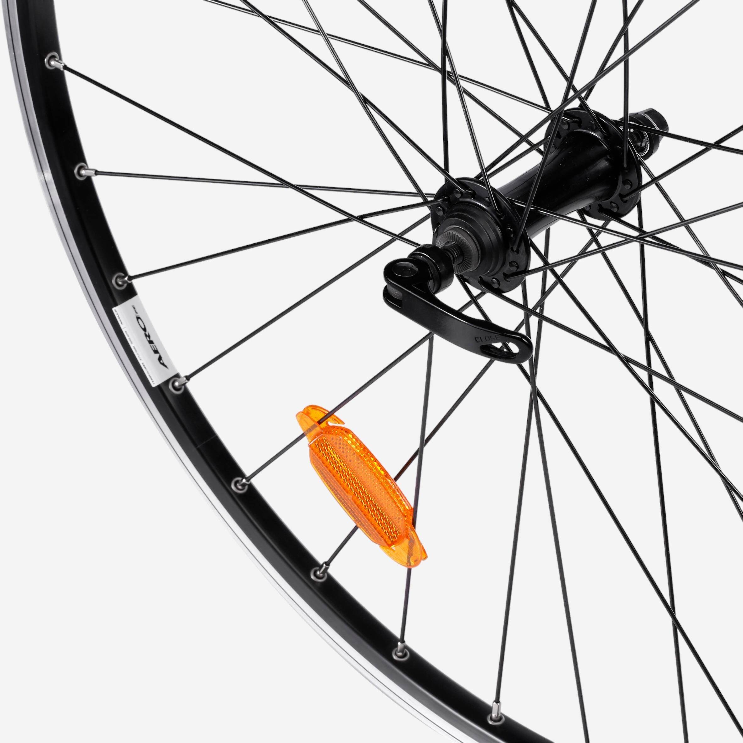 650 Road Bike Front Wheel - Black