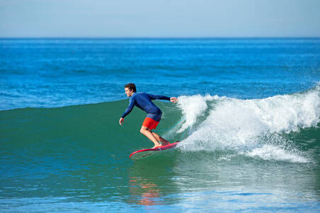 900 Men's Long Sleeve Neoprene Surf Top - Blue