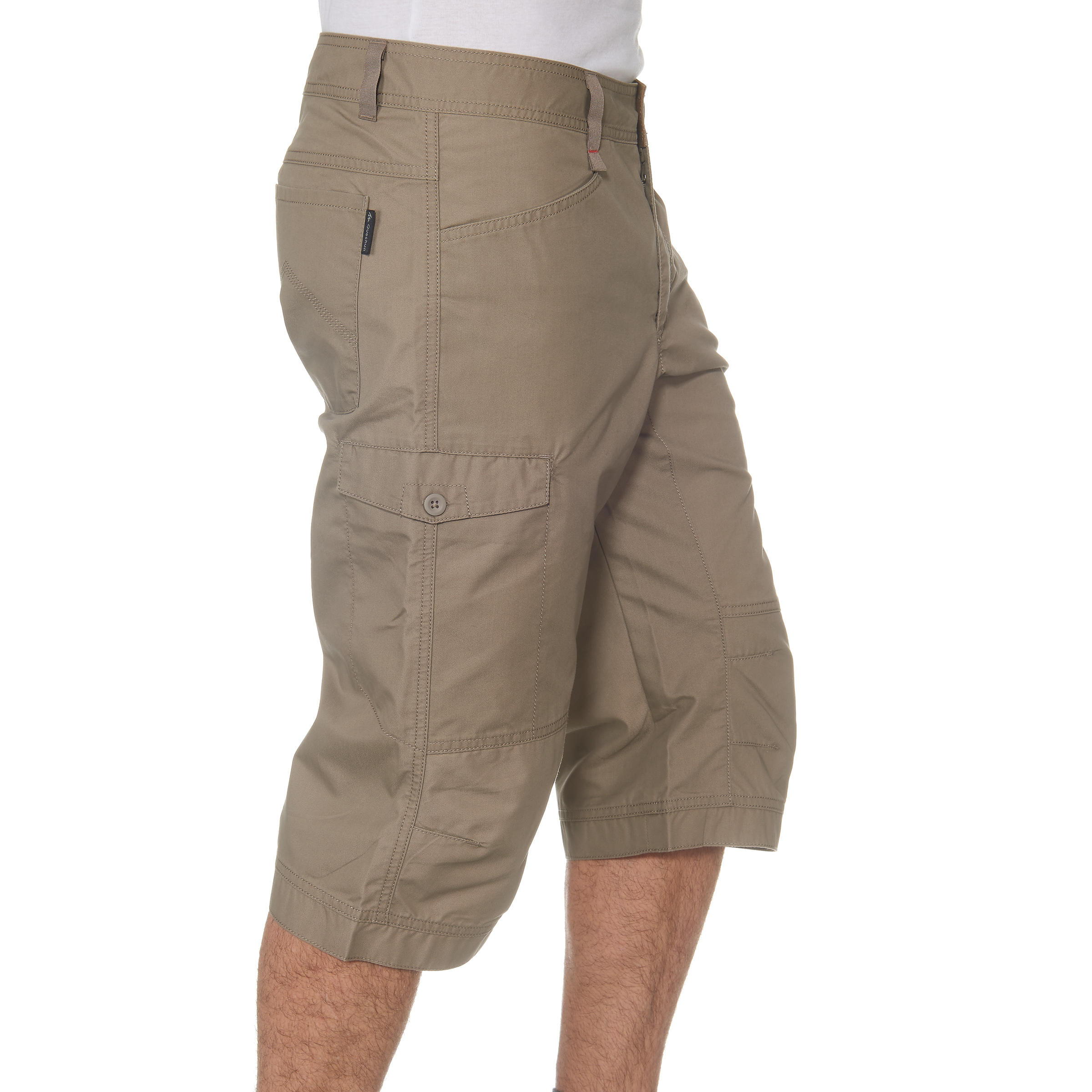 NH500 men’s country walking three-quarter trousers - beige 8/23