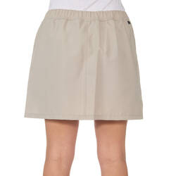 Women's NH100 Country Walking Skort - Beige