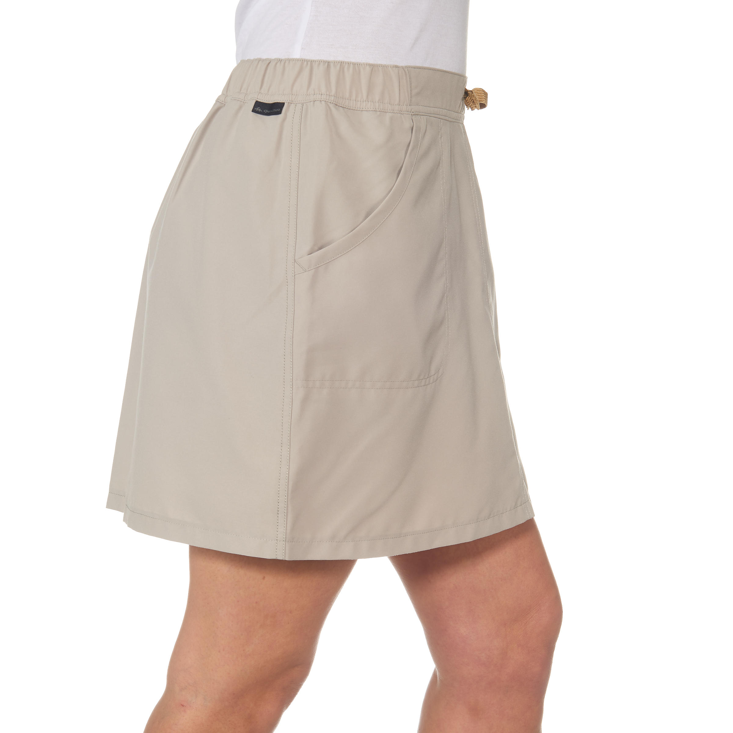 Women's NH100 Country Walking Skort - Beige 3/11