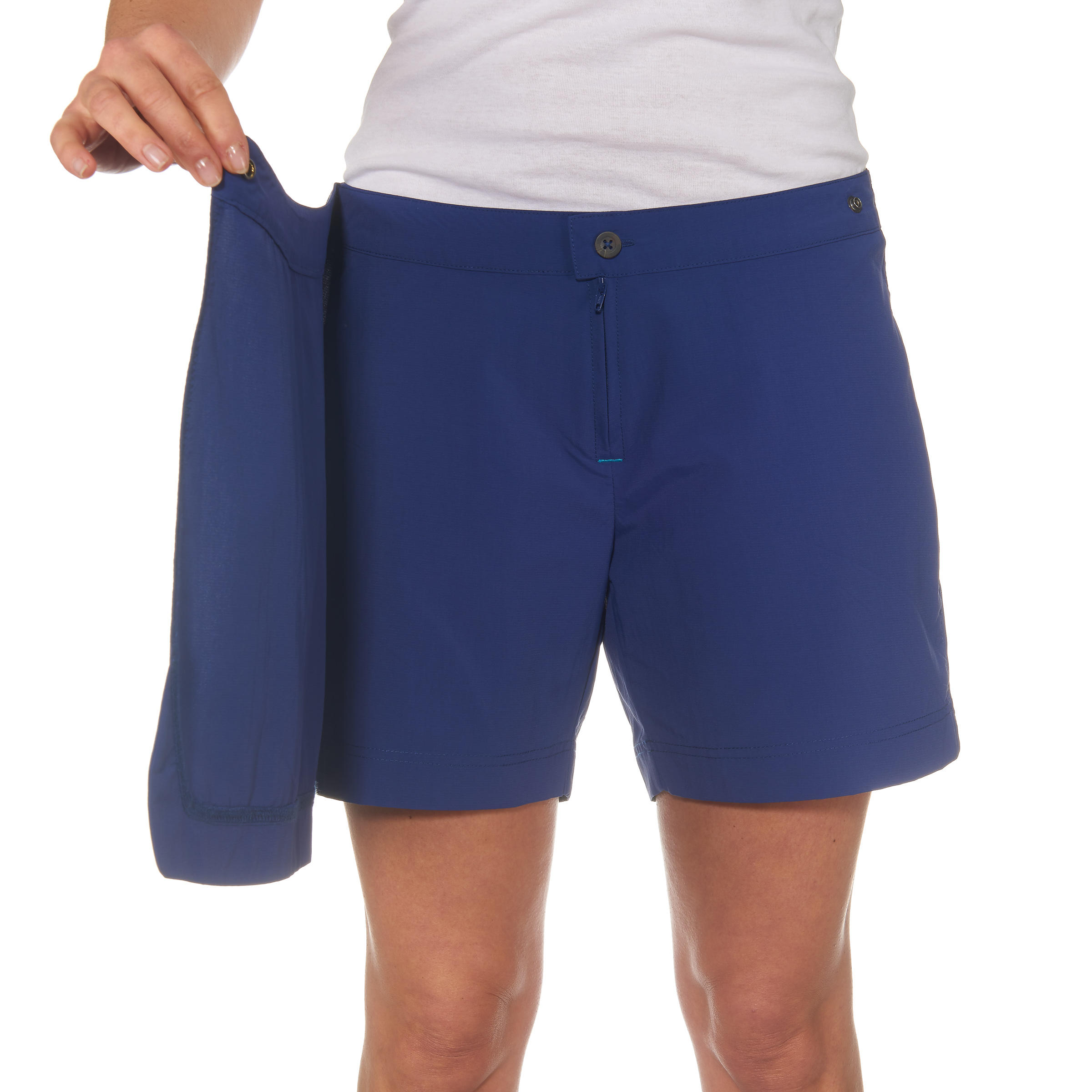 Women's Forclaz 100 Hiking Skort Blue 16/16