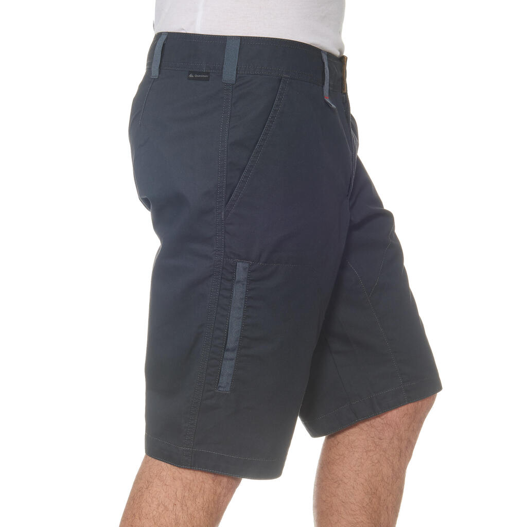 Men’s NH500 country walking shorts - Blue