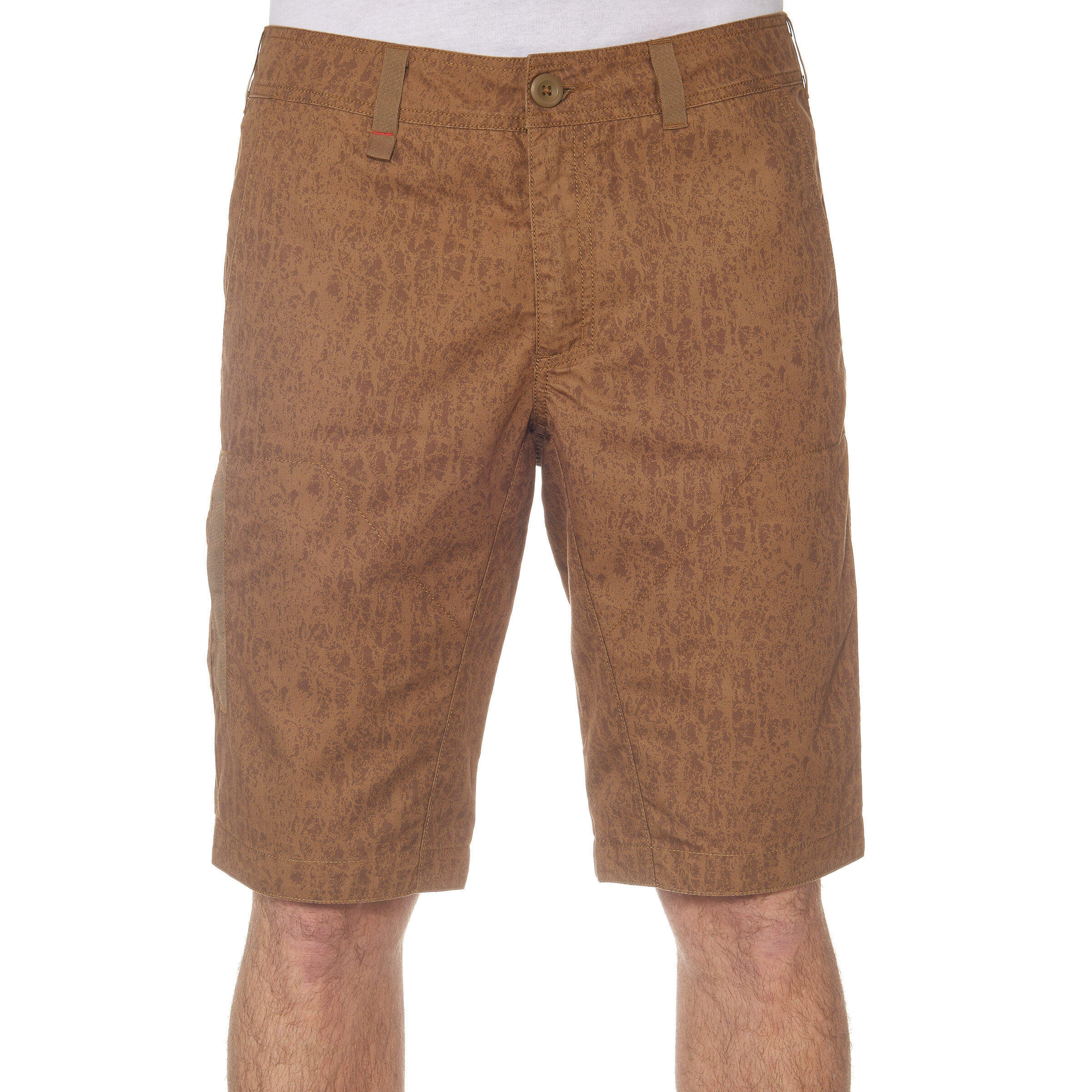 Arpenaz 100 Men's Hiking Shorts - Brown Motif 2/13