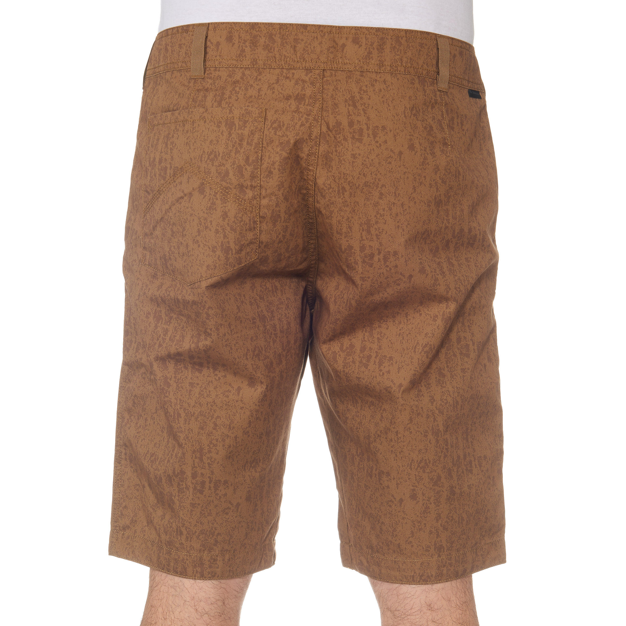 Arpenaz 100 Men's Hiking Shorts - Brown Motif 4/13