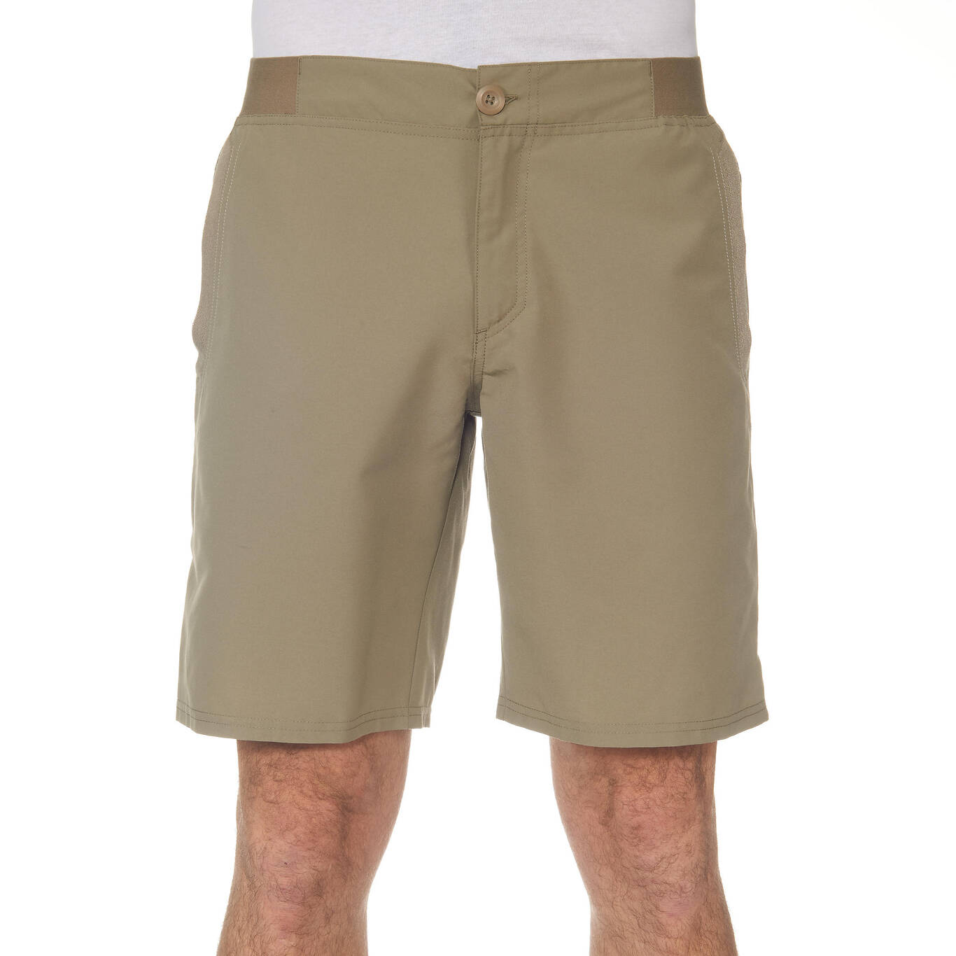 Men’s NH100 country walking shorts - Beige