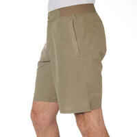 מכנסי טיולים מסוג Arpenaz lowland 50 לגברים - חום בהיר