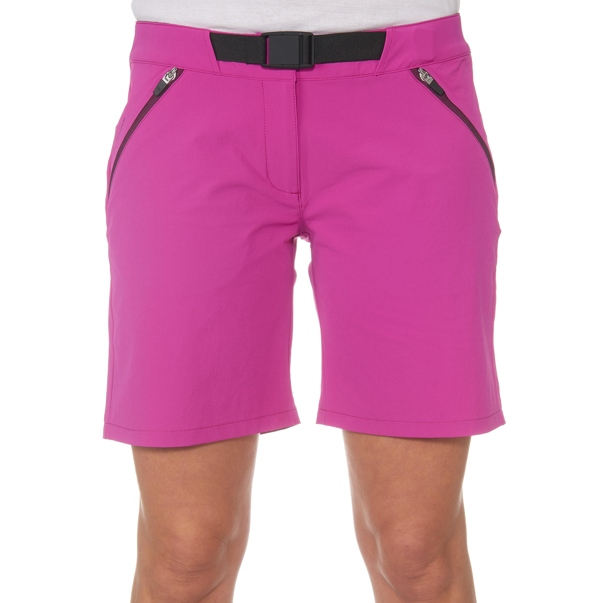 Women's Forclaz 500 Hiking Shorts Purple 2/11