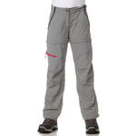Hike 900 Girl’s grey adjustable hiking trousers