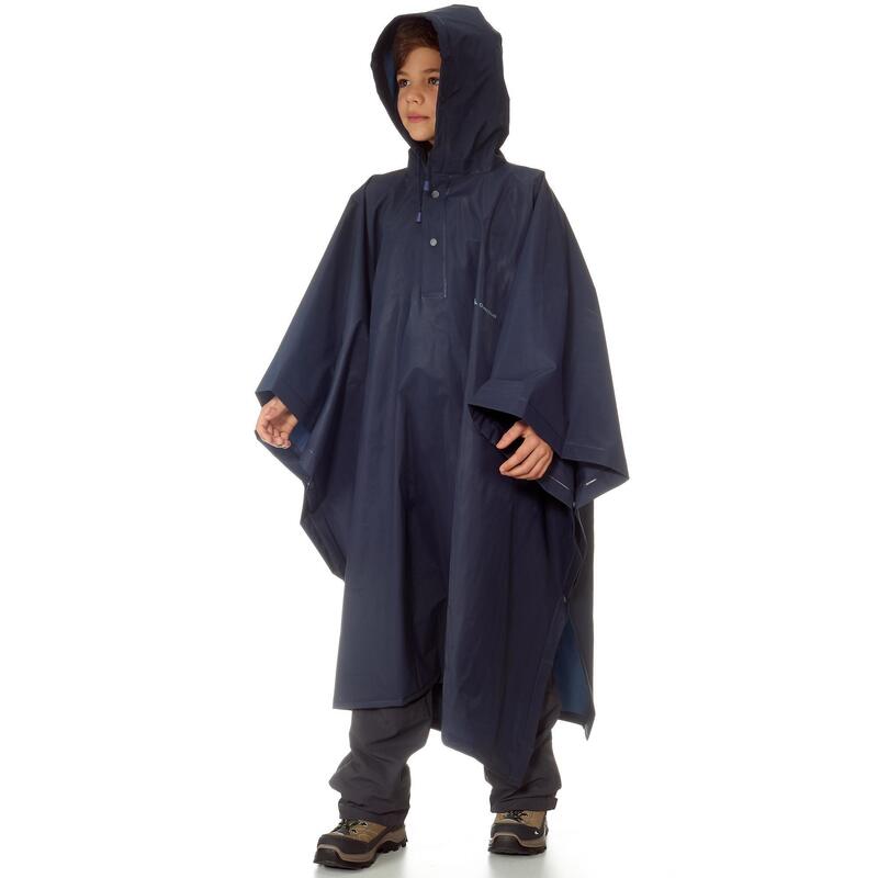 Poncho Montagna Bambino Arpenaz 10l Blu Quechua Decathlon