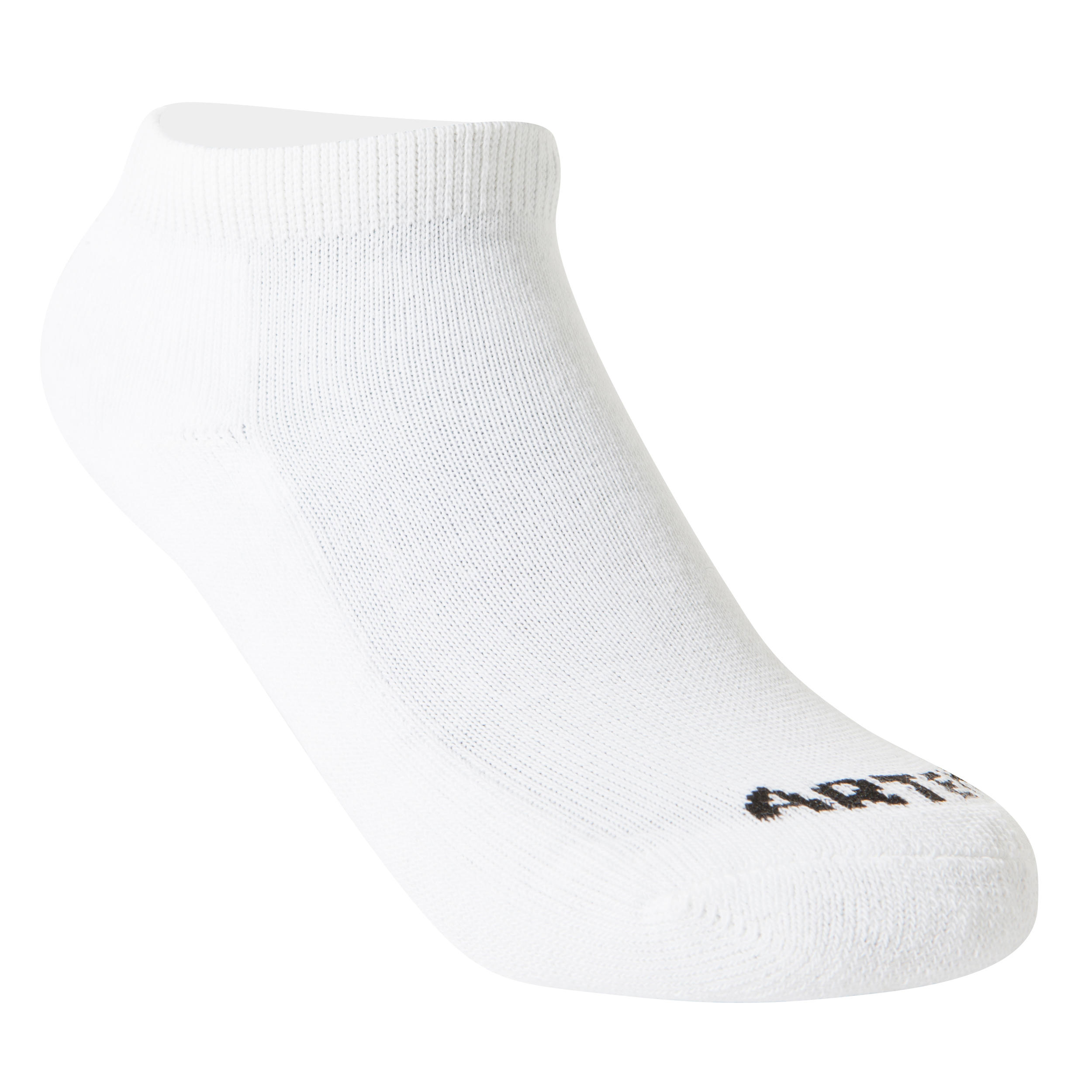RS100 Junior Mid-Length Sports Socks 3-Pack - White 2/10