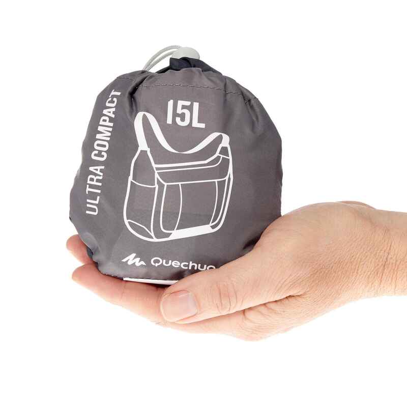 Ultra-Compact Travel Satchel - Grey