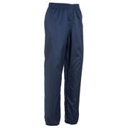 Kids’ Waterproof Hiking Over Trousers - MH100 Aged 7-15 - Navy Blue
