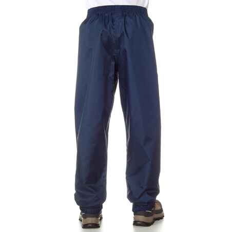 Kids' Hiking Waterproof Overtrousers MH100 2-6 Years