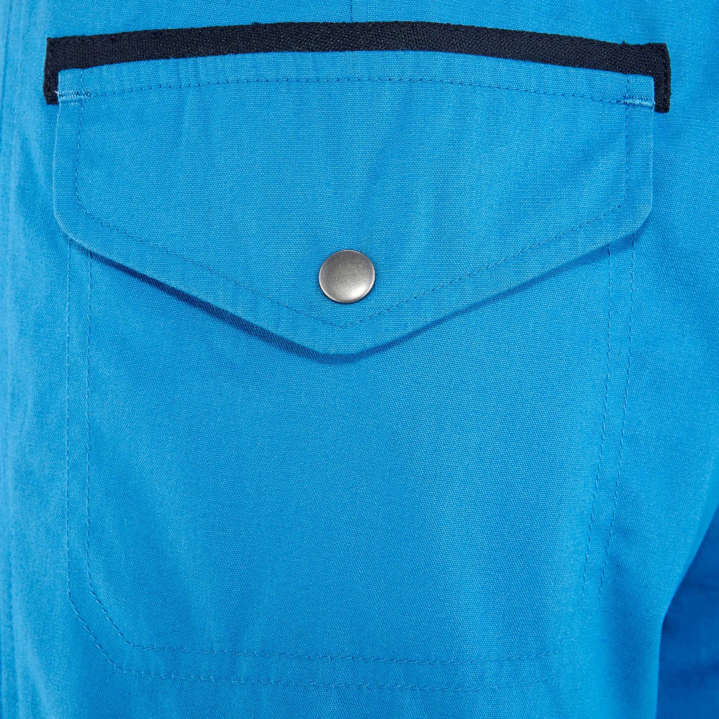 Hike 500 Boys' Hiking Shorts - Blue 10/10