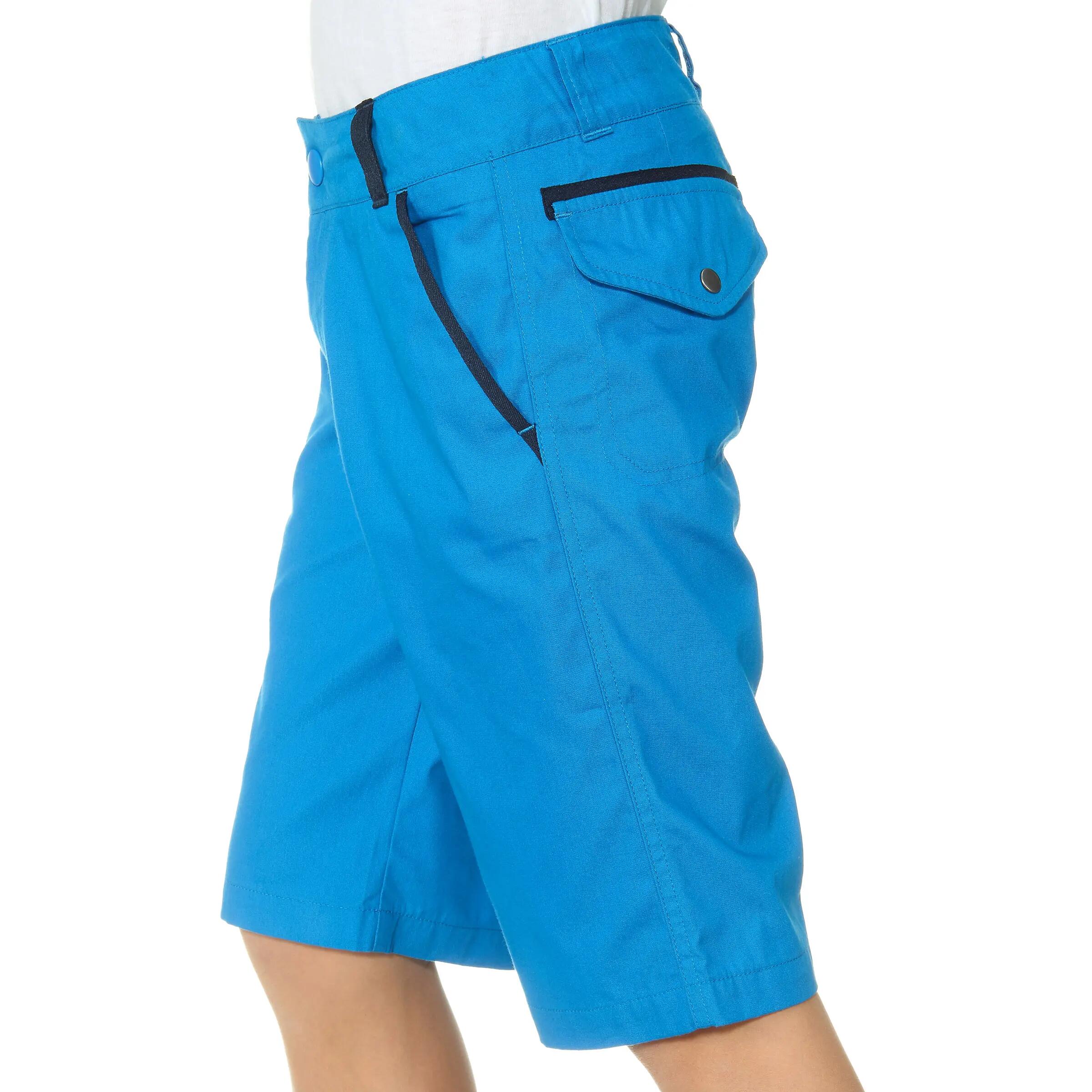 Hike 500 Boys' Hiking Shorts - Blue 4/10