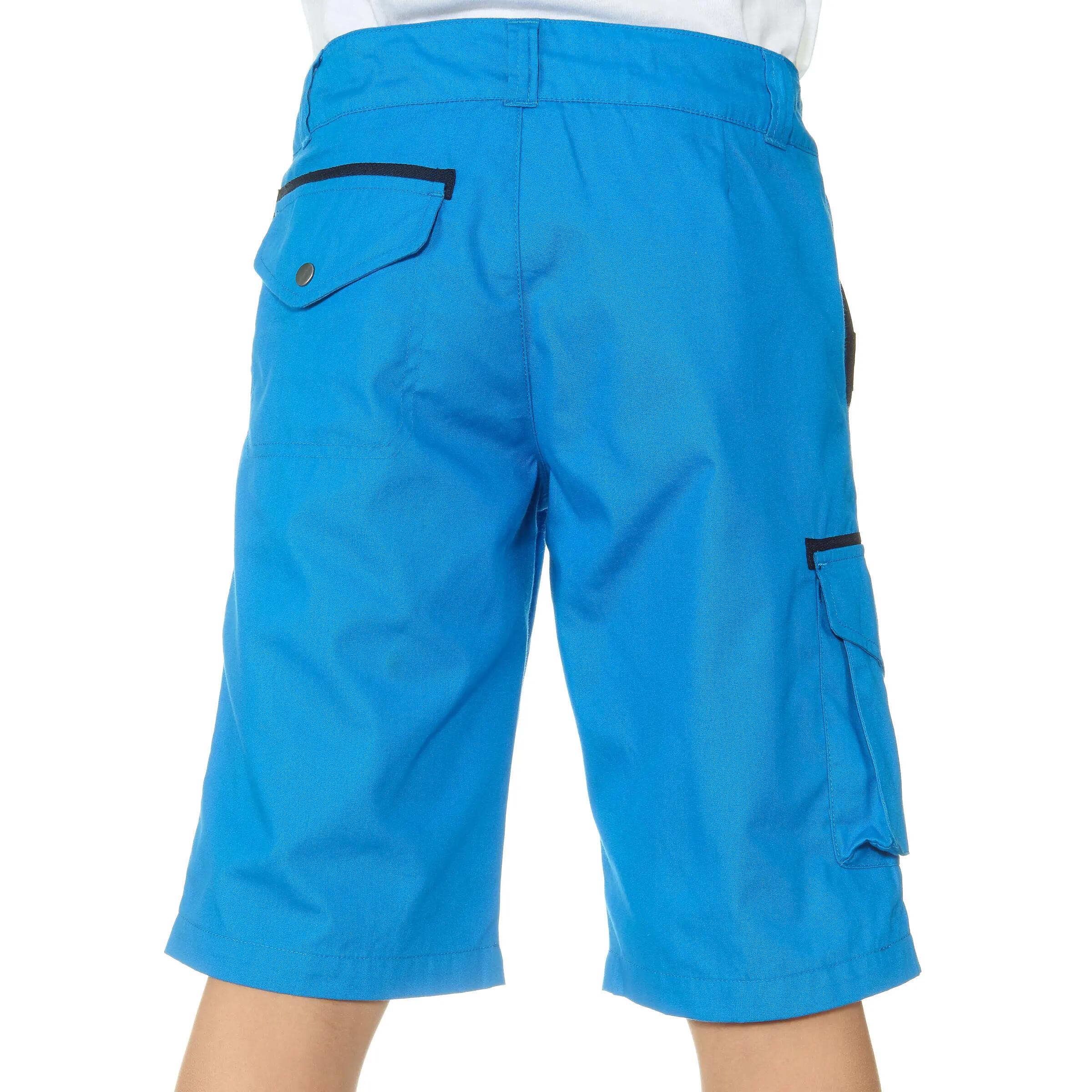 Hike 500 Boys' Hiking Shorts - Blue 3/10