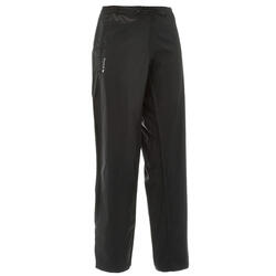 Surpantalon imperméable randonnée nature femme Raincut Noir
