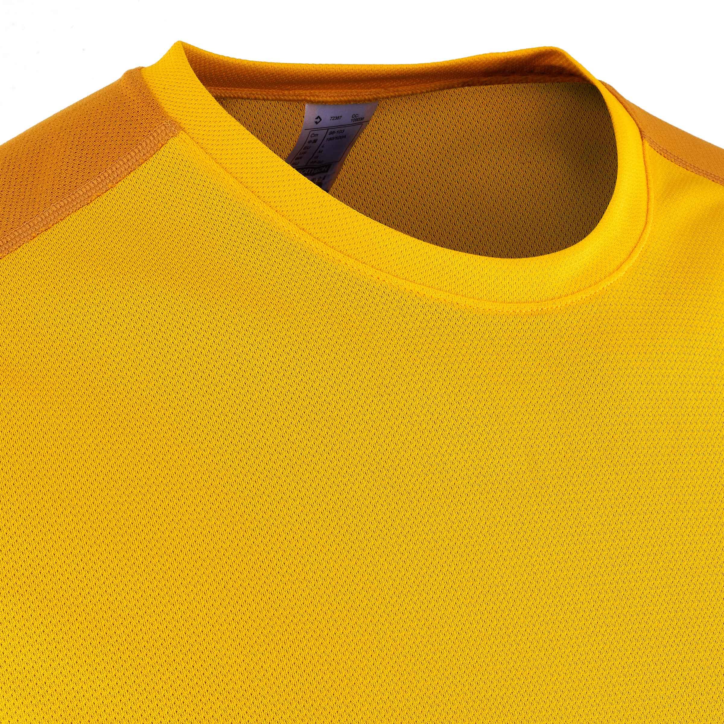 TechFRESH 100 Men's Short-Sleeved Hiking T-Shirt - Yellow 9/12