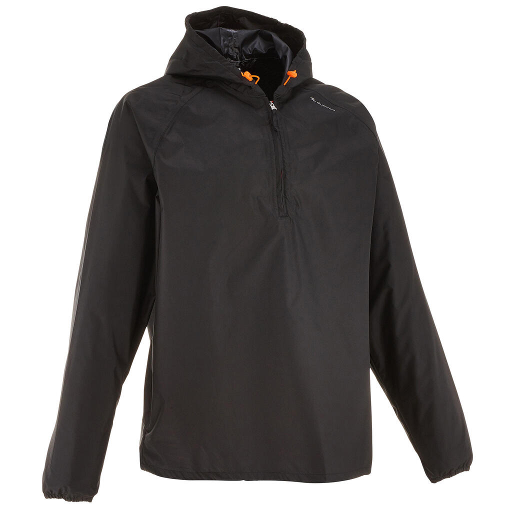 Men's Windproof and Water-repellent Hiking Jacket - Raincut 1/2 Zip