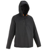 Men’s Raincoat Half Zip NH100 - Black