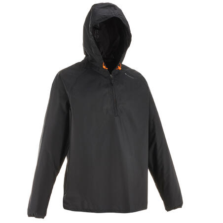 Куртка водонепроницаемая походная с молнией 1/2 длины мужская Raincut