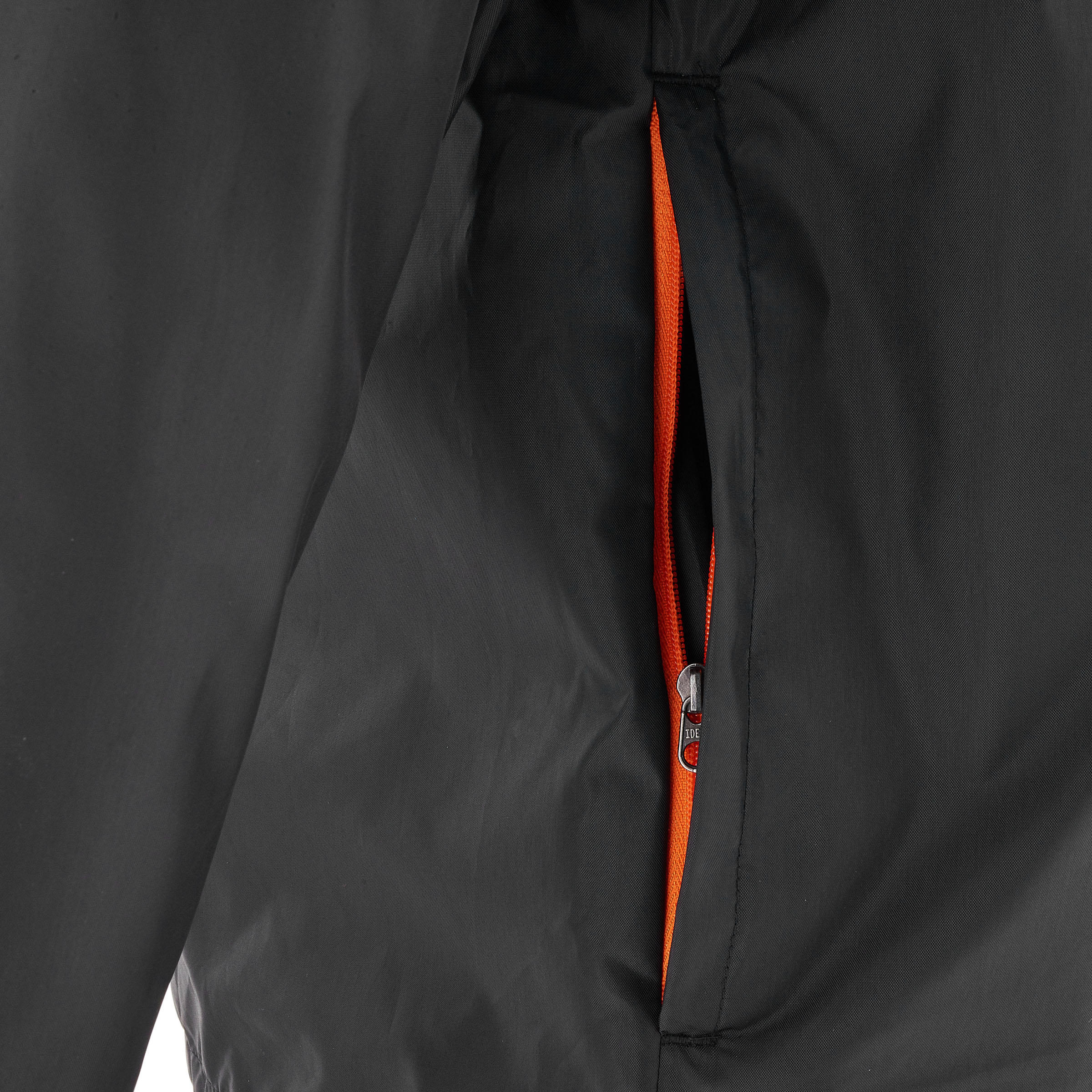 Imperméable à demi-glissière homme – Raincut noir - QUECHUA