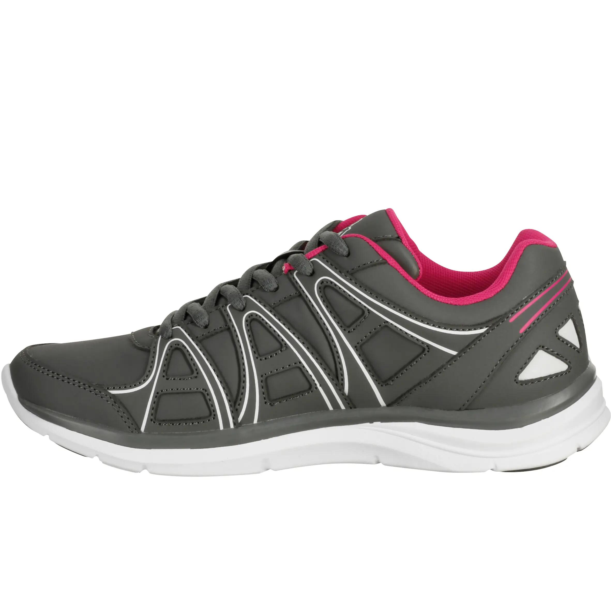 Ulaker women's active walking shoes - grey/pink 3/9