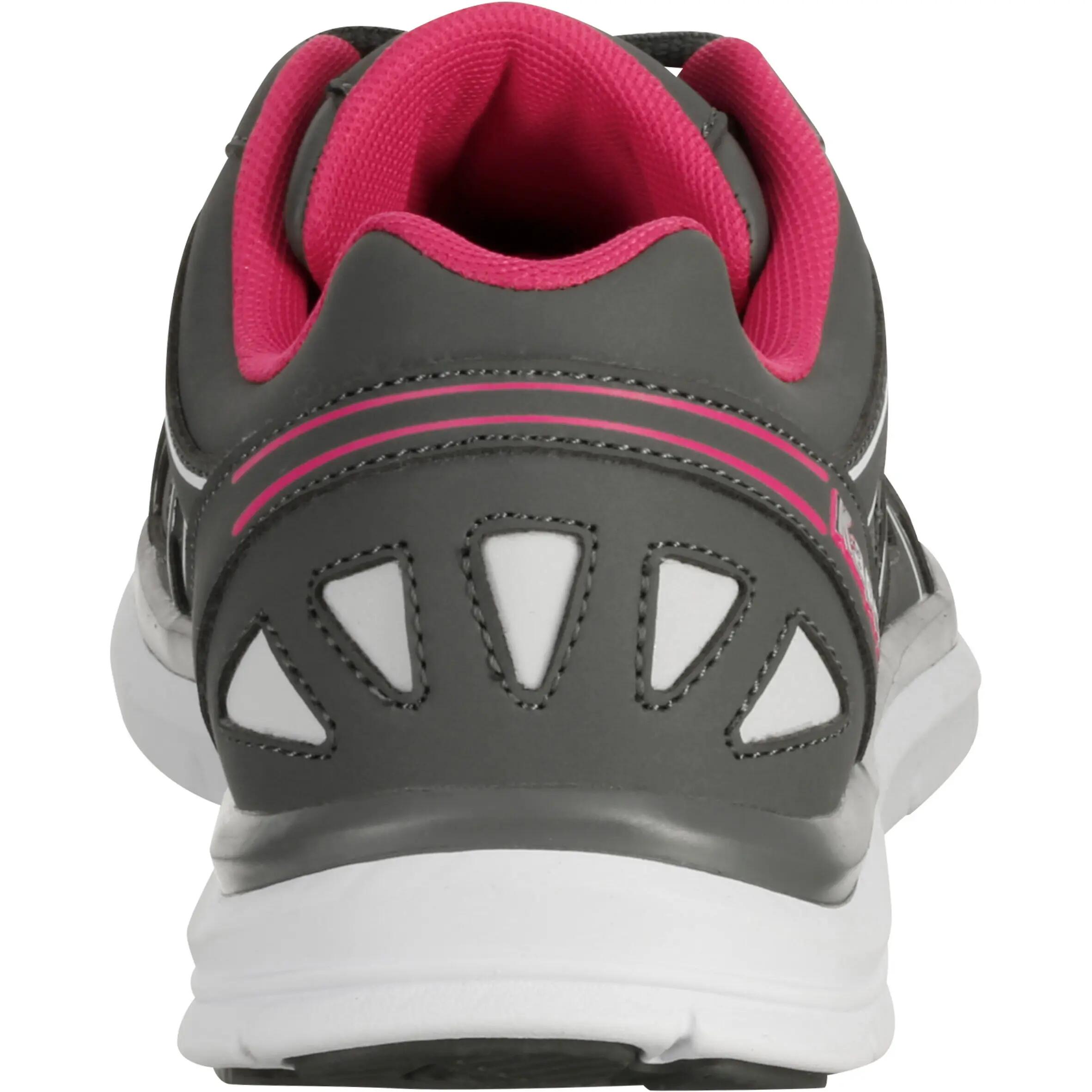 Ulaker women's active walking shoes - grey/pink 5/9
